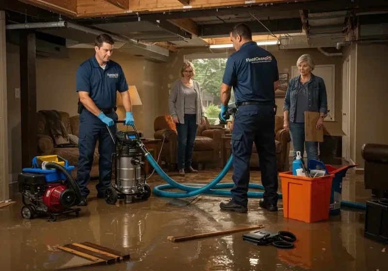 Basement Water Extraction and Removal Techniques process in Claude, TX